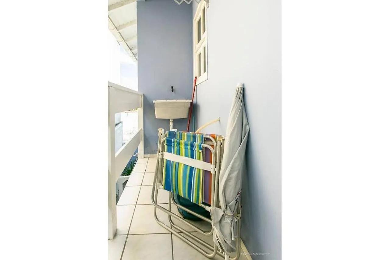 Apartament Apart 200M Da Praia, Estacionamento, A/C Florianópolis Brazylia
